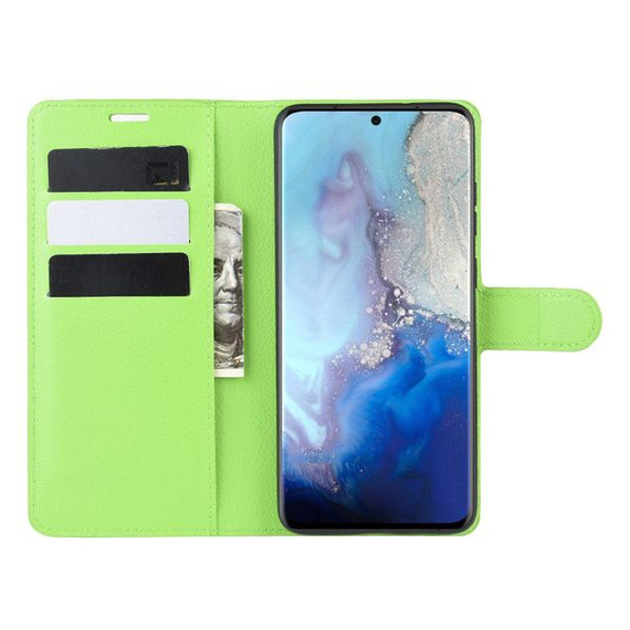 Galaxy S20      Pu Wallet Case    [Green]