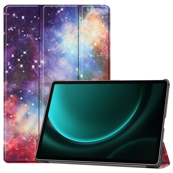 Samsung Galaxy Tab S9FE+ X610    Designer Tri-Fold Case      Galaxy