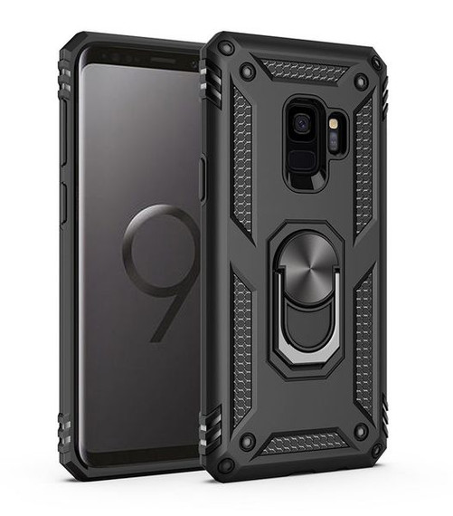 Samsung Galaxy S9      Military Armour Case    Black