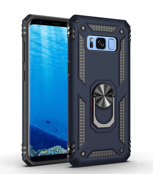 Samsung Galaxy S8      Military Armour Case    Navy