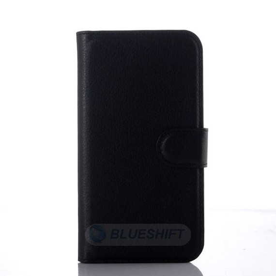 Galaxy J3 2016      Pu Wallet Case    [Black]