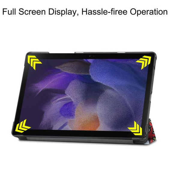 Samsung Galaxy Tab A8 10.5 (2021) X200    Designer Tri-Fold Case      Graffiti