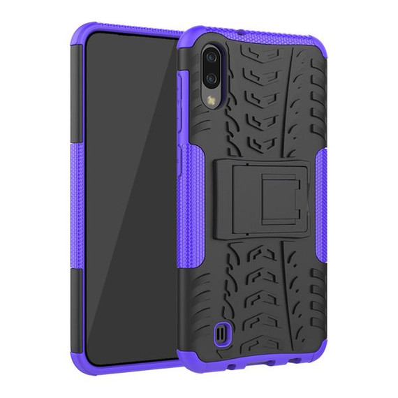 Samsung Galaxy A10      Heavy Duty Case    Purple
