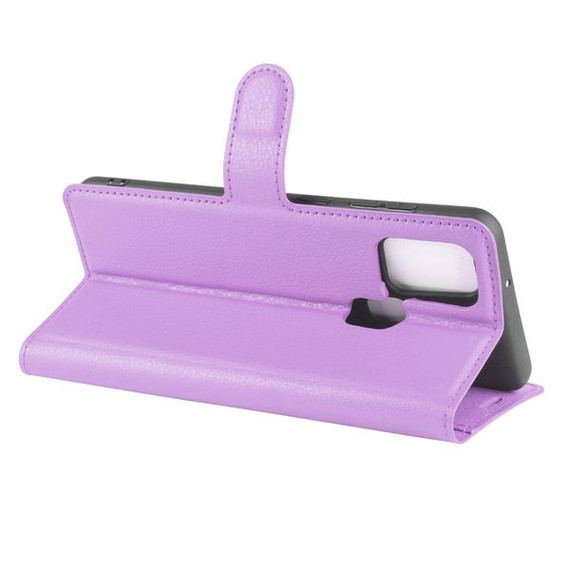 Galaxy A21S      Pu Wallet Case    [Purple]