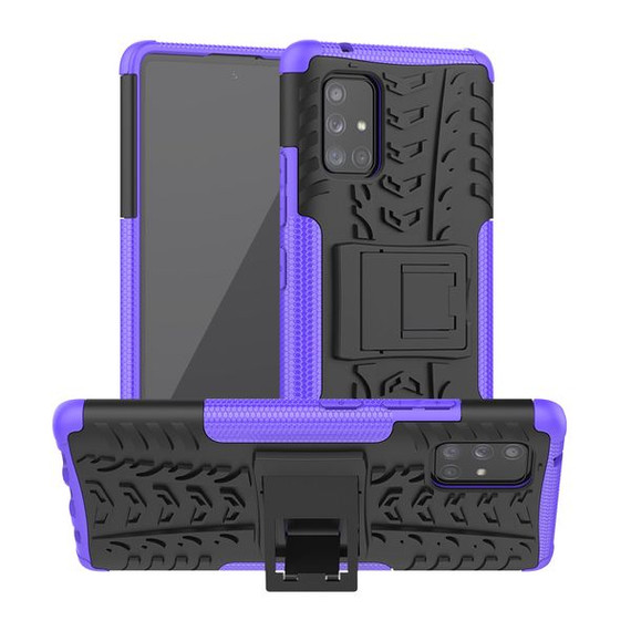 Samsung Galaxy A71 5G Heavy Duty Case Purple Samsung Galaxy A71 5G Heavy Duty Case Purple