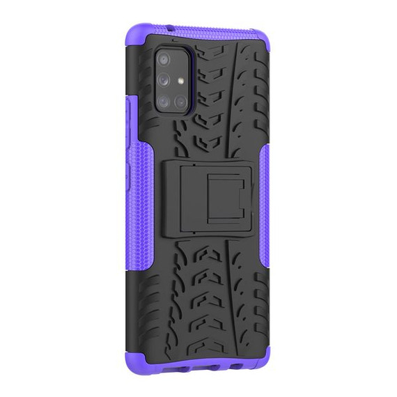 Samsung Galaxy A71 5G Heavy Duty Case Purple Samsung Galaxy A71 5G Heavy Duty Case Purple