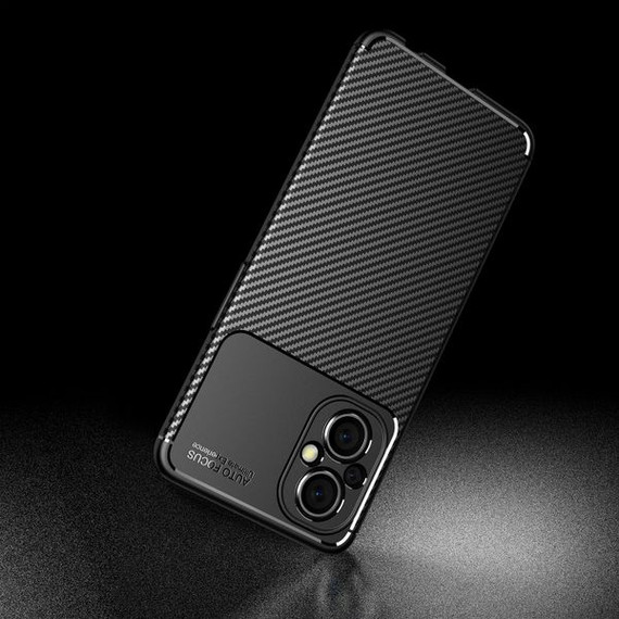 OPPO Reno8 Lite 5G Carbon Fibre Case Black