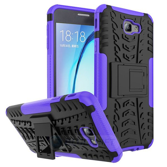 Samsung Galaxy J7 Prime      Heavy Duty Case    Purple