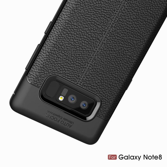Samsung Galaxy Note 8      Leather Texture Case    Navy