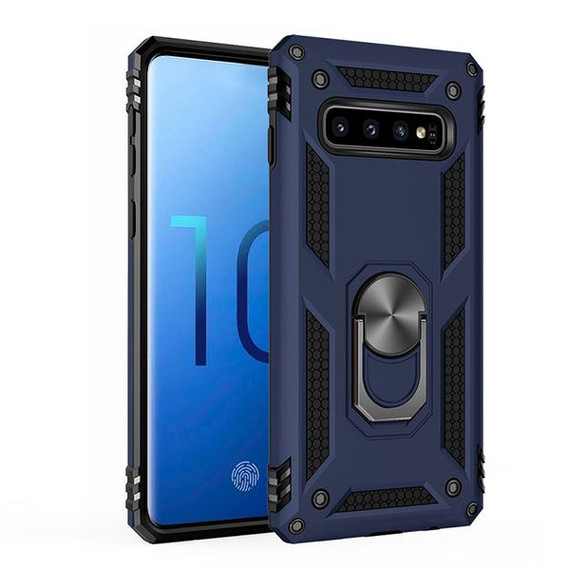 Samsung Galaxy S10      Military Armour Case    Navy