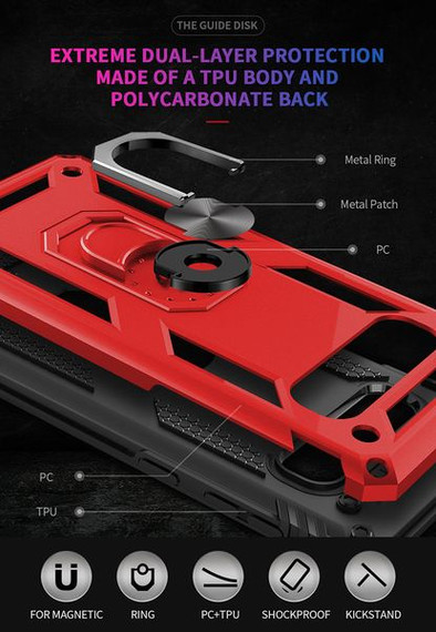 Samsung Galaxy S10      Military Armour Case    Navy