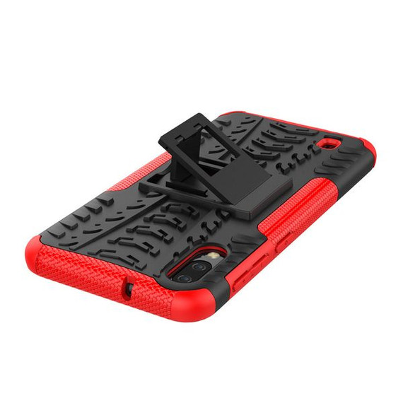 Samsung Galaxy A10      Heavy Duty Case    Red
