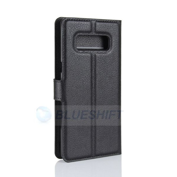 Galaxy Note 8      Pu Wallet Case    [Black]