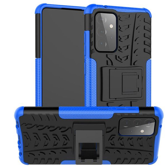 Samsung Galaxy A72      Heavy Duty Case    Blue