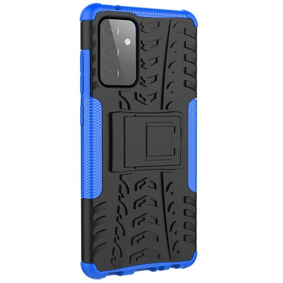 Samsung Galaxy A72      Heavy Duty Case    Blue