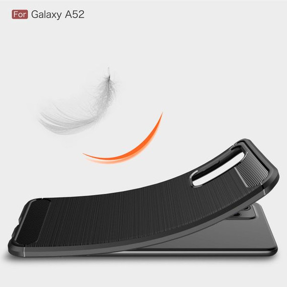 Samsung Galaxy A52 Carbon Fibre Case Black Samsung Galaxy A52 Carbon Fibre Case Black
