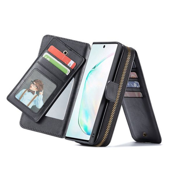 Samsung Galaxy Note 10      Deluxe Zipper Case    Black