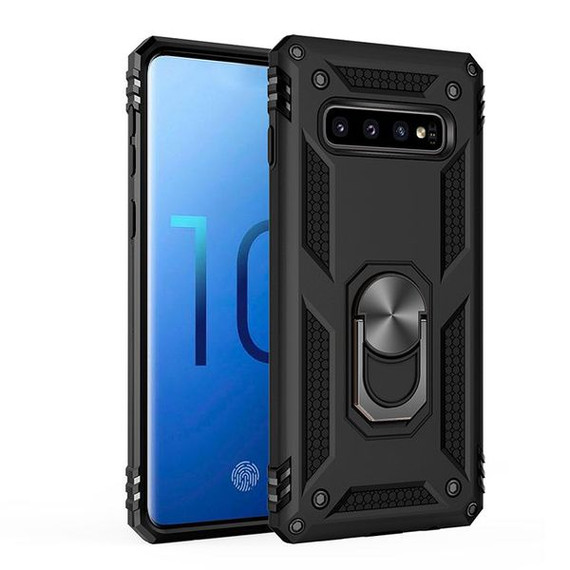 Samsung Galaxy S10      Military Armour Case    Black
