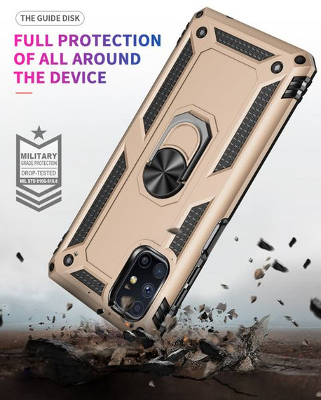 Samsung Galaxy M51      Military Armour Case    Gold
