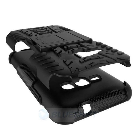 Samsung Galaxy J1 2016      Heavy Duty Case    Blue