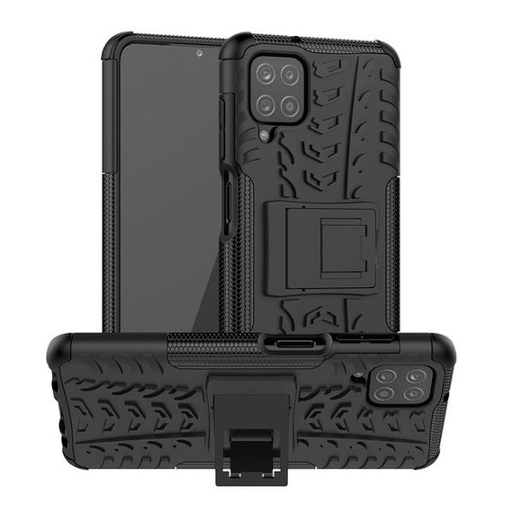 Samsung Galaxy A12      Heavy Duty Case    Black