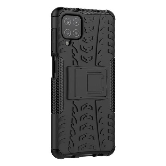 Samsung Galaxy A12      Heavy Duty Case    Black