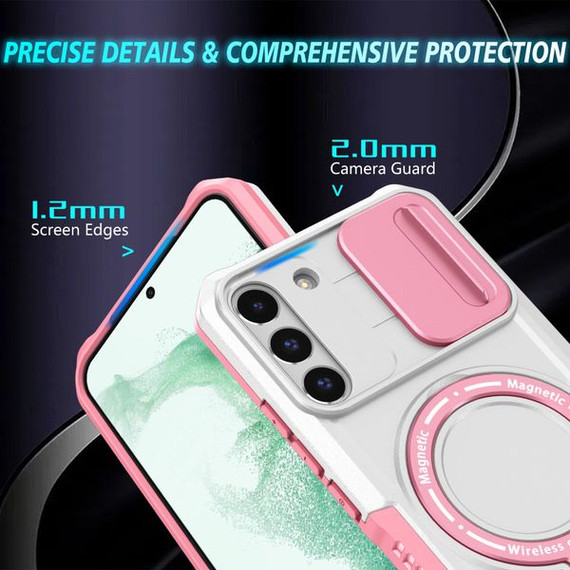 Samsung Galaxy S22+      Magsafe Sliding Cover Case    PinkWhite