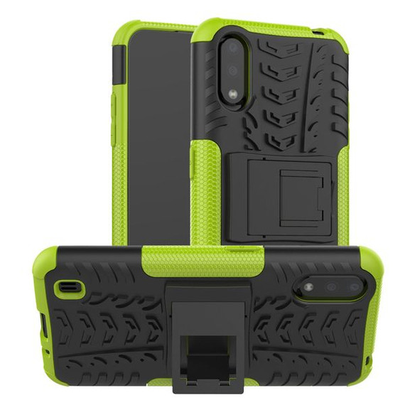 Samsung Galaxy A01      Heavy Duty Case    Green