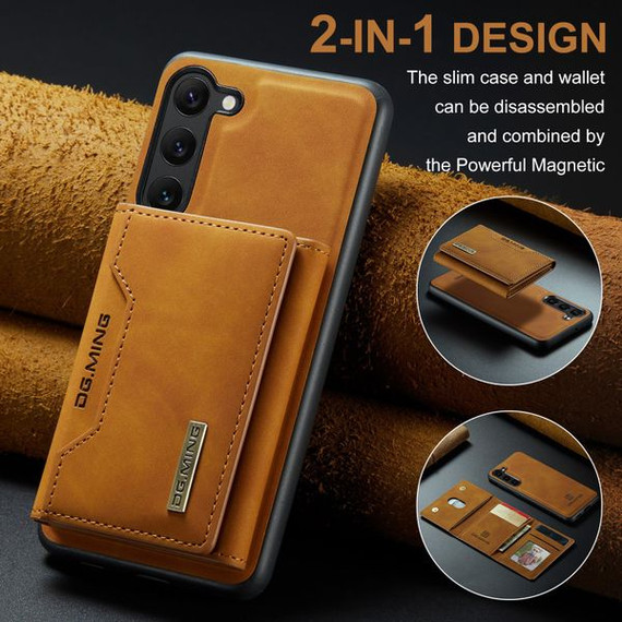 Samsung Galaxy S23+      Magnetic Wallet    Brown