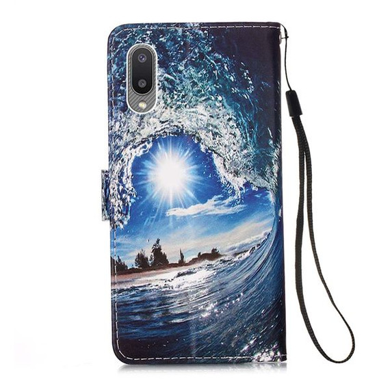Samsung Galaxy A02      Designer PU Case      SeaWave