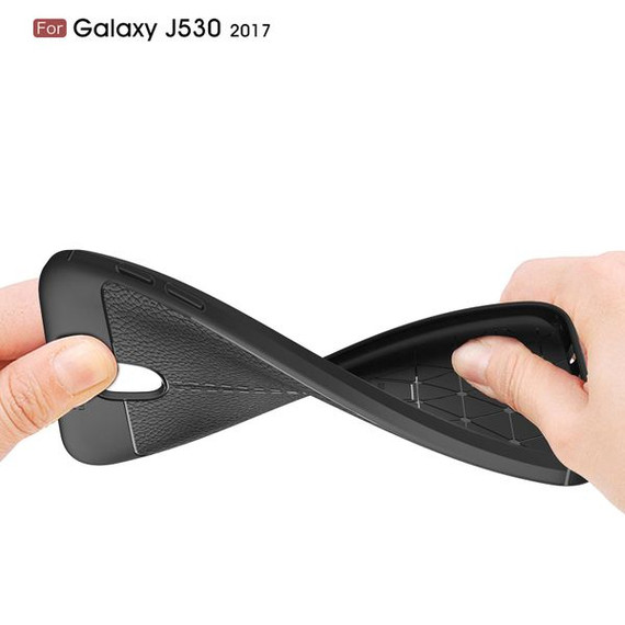 Samsung Galaxy J5 Pro/J5 2017      Leather Texture Case    Red