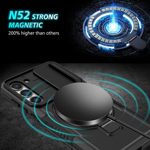 Samsung Galaxy S23      Magsafe Sliding Cover Case    Black