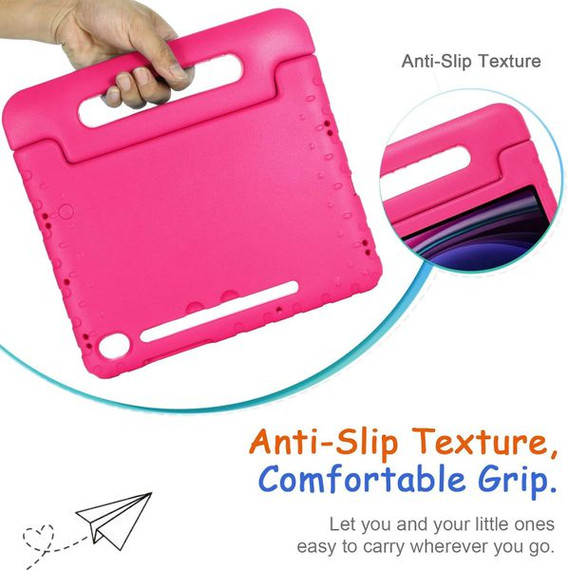 Samsung Galaxy Tab S9FE X510    EVA Shockproof Case    Rose