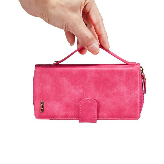 Samsung Galaxy S21 Plus      Deluxe Zipper Case    Rose