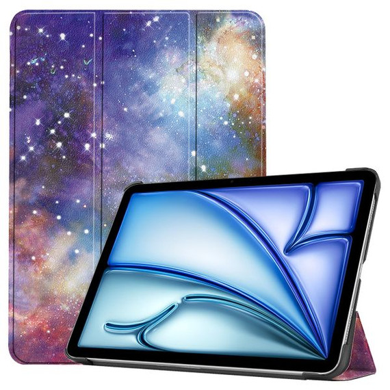 Apple iPad Air 13" (M2, 2024) Designer Tri-Fold Case Galaxy Apple iPad Air 13" (M2, 2024) Designer Tri-Fold Case Galaxy