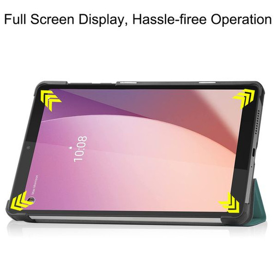 Lenovo Tab M8 (4th Gen) TB300 Tri-Fold PU Case Teal