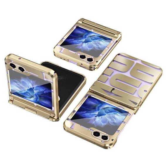 Samsung Galaxy Z Flip5 5G Electroplasting Case Gold Samsung Galaxy Z Flip5 5G Electroplasting Case Gold