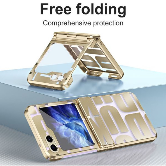 Samsung Galaxy Z Flip5 5G Electroplasting Case Gold Samsung Galaxy Z Flip5 5G Electroplasting Case Gold