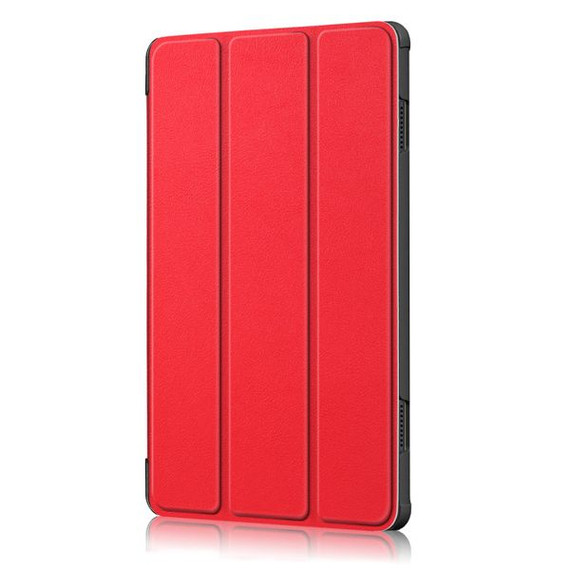 Lenovo Tab M10 TB-X605F Tri-Fold PU Case Red Lenovo Tab M10 TB-X605F Tri-Fold PU Case Red