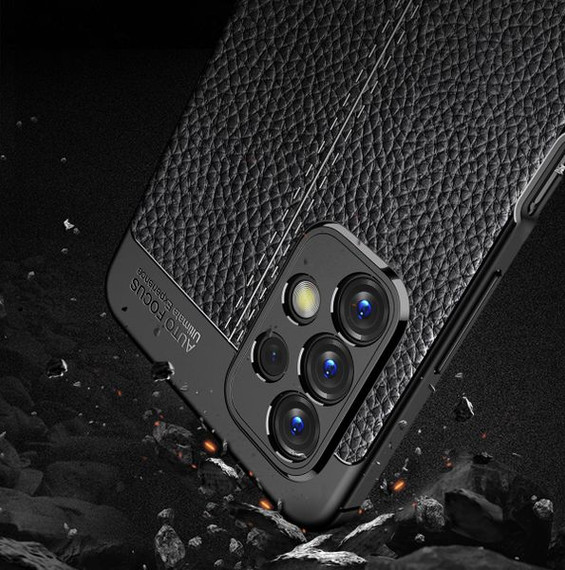 Samsung Galaxy A23      Leather Texture Case    Navy