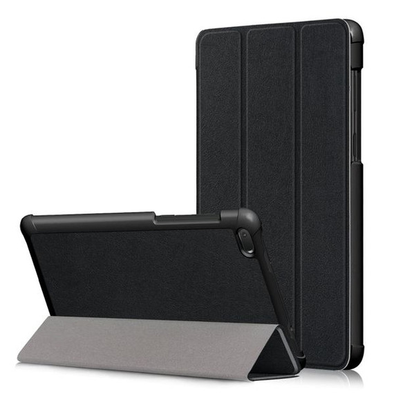 Lenovo Tab E7 TB-7104 Tri-Fold PU Case Black