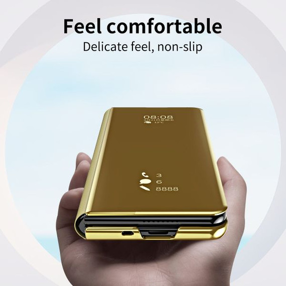 Samsung Galaxy Z Fold4 5G      Mirror Folio Case    Gold