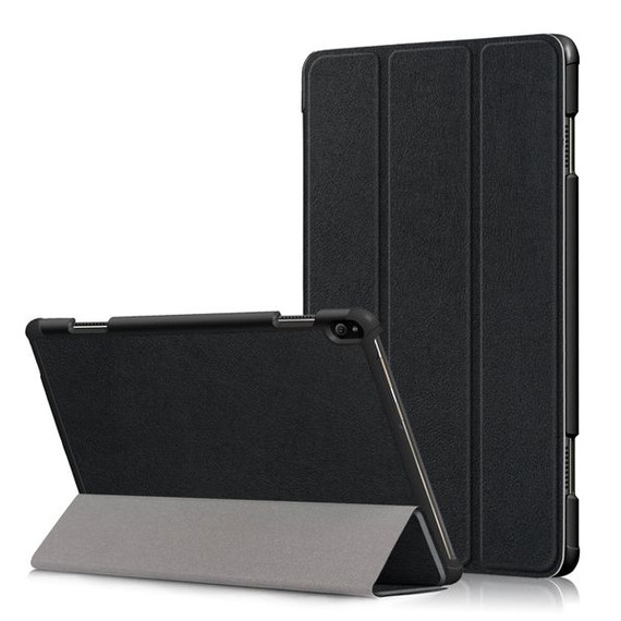 Lenovo Tab P10 TB-X705F Tri-Fold PU Case Black