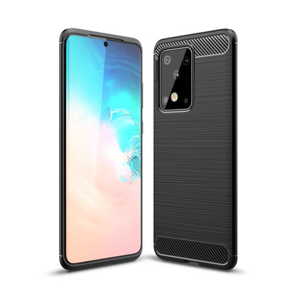 Samsung Galaxy S20 Ultra      Carbon Fibre Case    Black