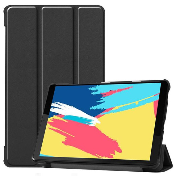 Lenovo Tab M8 FHD TB-8705F Tri-Fold PU Case Black Lenovo Tab M8 FHD TB-8705F Tri-Fold PU Case Black