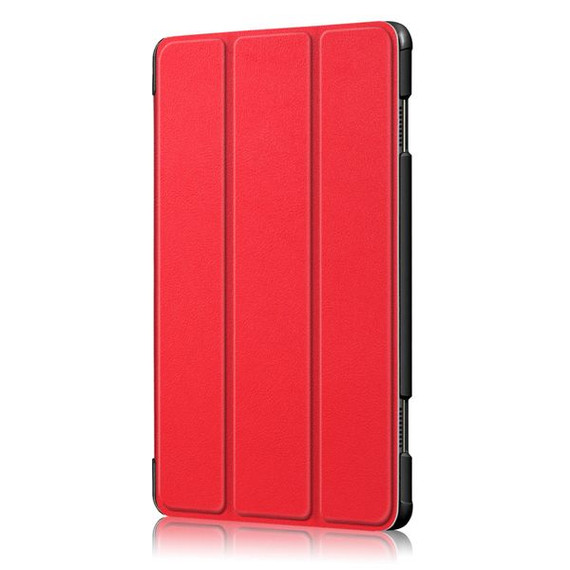 Lenovo Tab P10 TB-X705F Tri-Fold PU Case Red Lenovo Tab P10 TB-X705F Tri-Fold PU Case Red