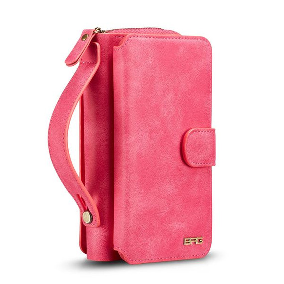 Samsung Galaxy S20      Deluxe Zipper Case    Rose