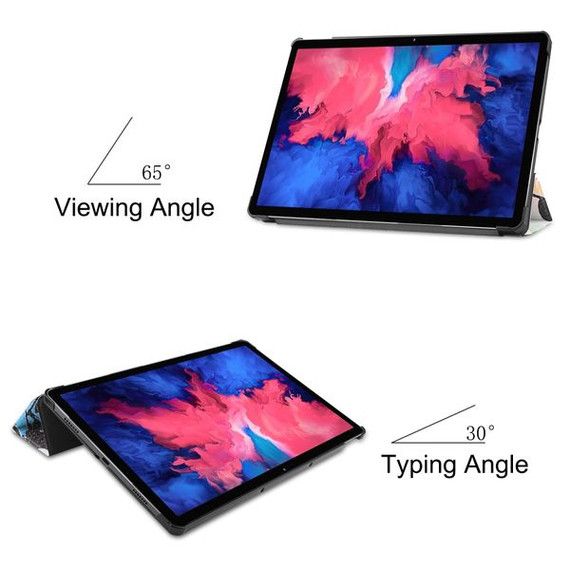 Lenovo Tab P11 Plus J616 Designer Tri-Fold Case Graffiti Lenovo Tab P11 Plus J616 Designer Tri-Fold Case Graffiti