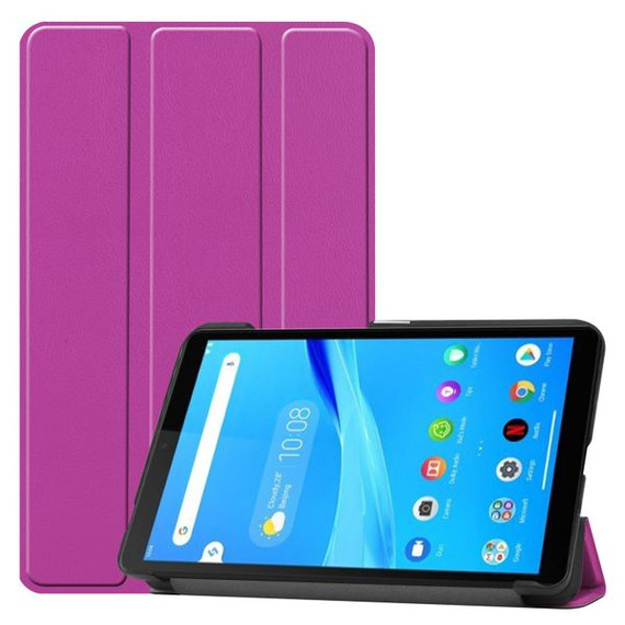 Lenovo Tab M7 TB-7305F Tri-Fold PU Case Purple