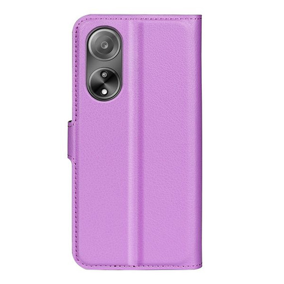 Oppo A98 5G      Pu Wallet Case    [Purple]